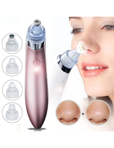 Aspirator Vacuum Facial Cleanser pentru Curățarea Tenului, Cosuri, Puncte Negre, Pori și Acnee