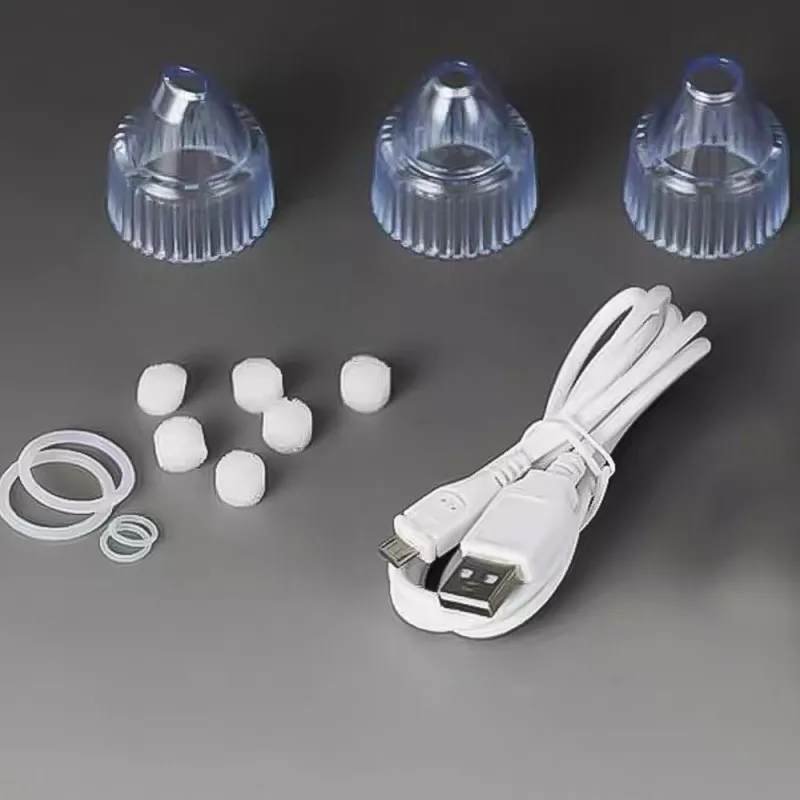 Aspirator Vacuum Facial Cleanser pentru Curățarea Tenului, Cosuri, Puncte Negre, Pori și Acnee