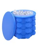 Frapieră Gheață 2 în 1 din Silicon cu Formă pentru Cuburi de Gheață Zhang