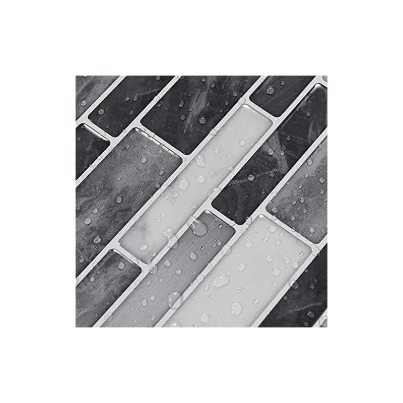 Plăci Autoadezive Art3d Backsplash Marmură, 30x30cm, Set 10 Bucăți