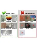 Plăci Autoadezive Art3d Backsplash Marmură, 30x30cm, Set 10 Bucăți