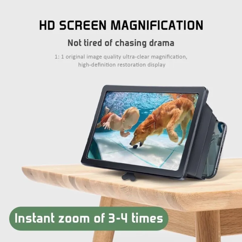 Amplificator de imagine - Lupa 3D pentru ecranul