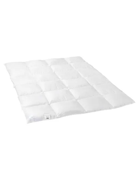 Pilotă de Vară Apsmile, 200x200 cm, Puf și Pene de Gâscă, Bumbac Egiptean, Certificată RDS
