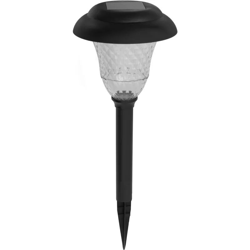 Set 4 Lămpi Solare LED de Grădină, 2 Moduri Iluminare: Alb Cald și RGB