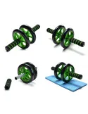 Roata fitness pentru abdomene: Ab Roller Wheel