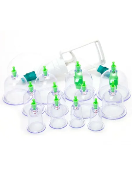 Set de 12 ventuze medicinale terapeutice