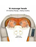 Aparat de masaj cervical, cu infrarosu si bile