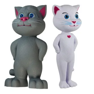 Set 2 jucarii interactive: pisicile Talking Tom +