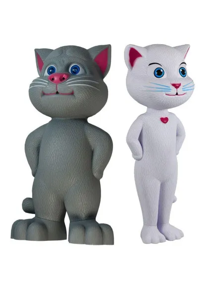 Set 2 jucarii interactive: pisicile Talking Tom +
