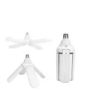 Bec lampa LED cu 4 brate mobile ajustabile, Fan