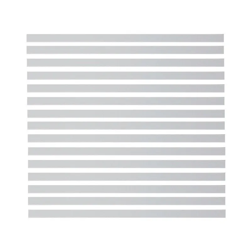Folie decorativa pentru geam, Dungi Albe, 45 cm x