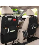 Set 2 organizatoare auto scaun, material textil