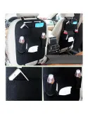 Set 2 organizatoare auto scaun, material textil