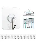 Set 10 carlige autoadezive pentru bucatarie sau