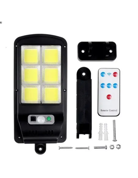 2 x Lampa Solara Tip Stradala 150 LED COB cu 6