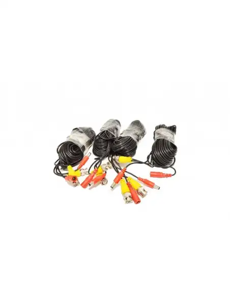 Sistem de supraveghere AHD cu 4 camere IR, de exterior/interor