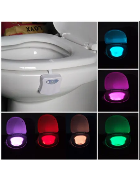 Lampa de toaleta colorata LIGHTBOWL red-mag.ro