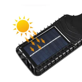Set 5 x Lampi Solare de Perete cu 72 LED-uri COB, 50W, 3 Moduri de Functionare, Telecomanda, Senzor de Miscare si Lumina 2