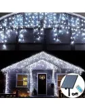 Instalatie 12m, SOLARA franjuri, turturi ingali, 300 led-uri, diverse culori