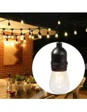Ghirlanda Luminoasa SOLARA, 5 Metri cu 10 becuri, Alb cald, PREMIUM