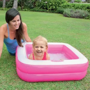 Piscina pentru copii patrata 86x86x25cm - Intex 2