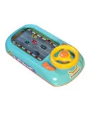 Jucarie Interactiva volan de condus cu circuit curse, sunete si functii, alimentare USB, pentru Copii 3-6 Ani