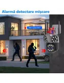 Camera WiFi JORTAN JT-8856 6MP 4 Lentile Zoom Alarma