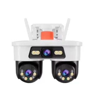 Camera WiFi JORTAN 8 Triple Lens 9MP 360° Alarma Exterior