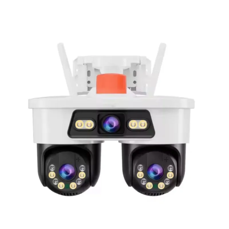 Camera WiFi JORTAN 8 Triple Lens 9MP 360° Alarma Exterior