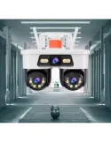 Camera WiFi JORTAN 8 Triple Lens 9MP 360° Alarma Exterior
