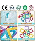 Blocuri Magnetice Theefun 100 Piese, Jucărie 3-8 Ani