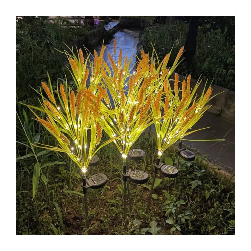 Lămpi Solare Spice de Grâu 60 cm IP66 LED Senzor - Set 2