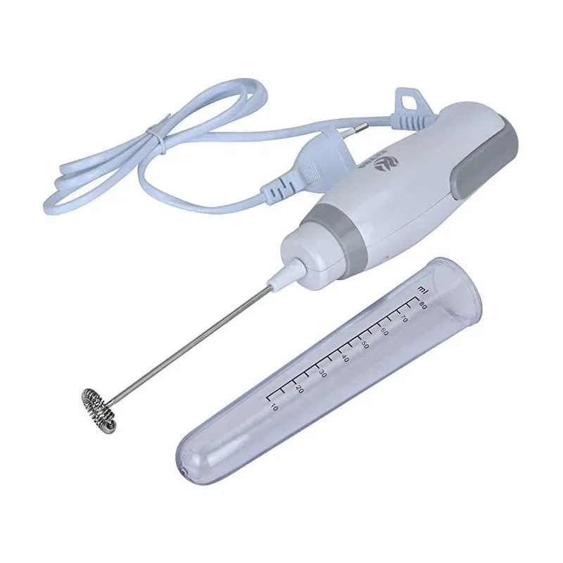 Mixer Electric Multifuncțional, 25W, cu Pahar Gradat – Pentru Frappe, Spumare Lapte și Omlete Rapide