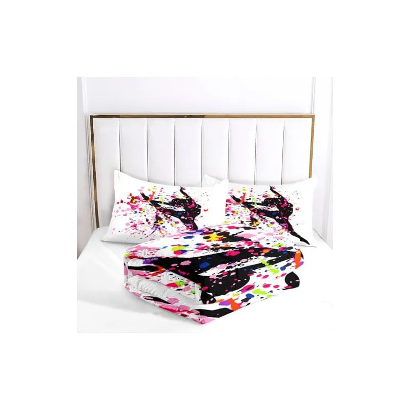 Lenjerie Pat King ZZXHG Gimnastică Roz, Microfibră 240x220