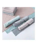 Set 10 x lavete din microfibra 30x30 cm diverse culori