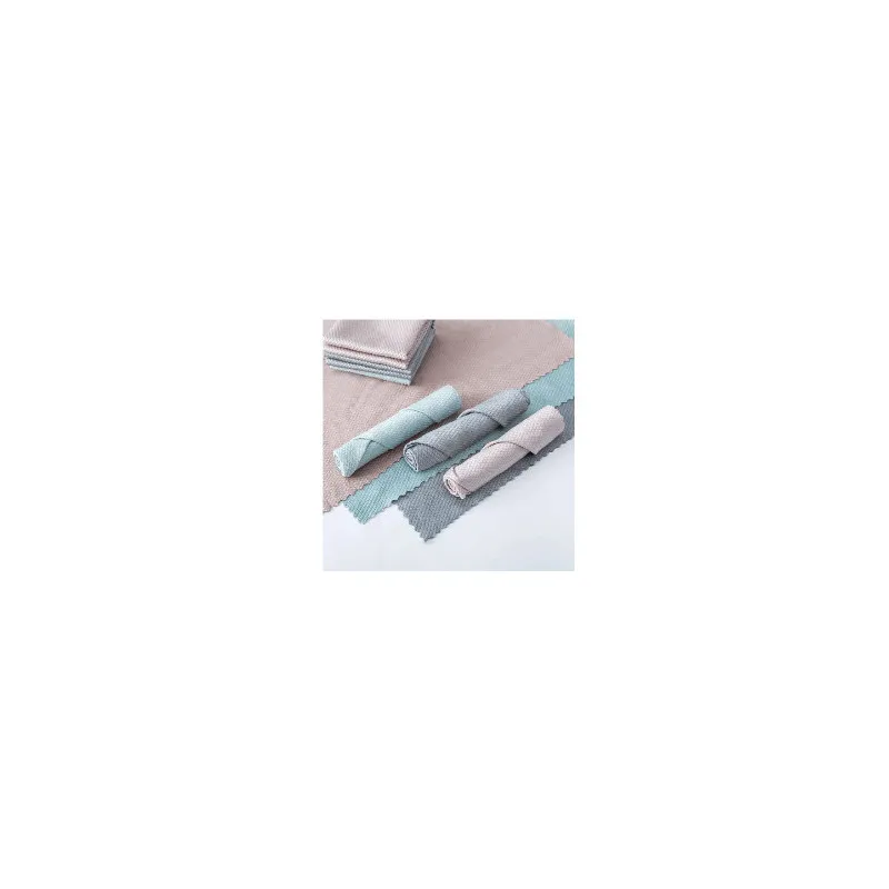 Set 10 x lavete din microfibra 30x30 cm diverse culori