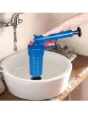Pistol cu aer comprimat pentru desfundat