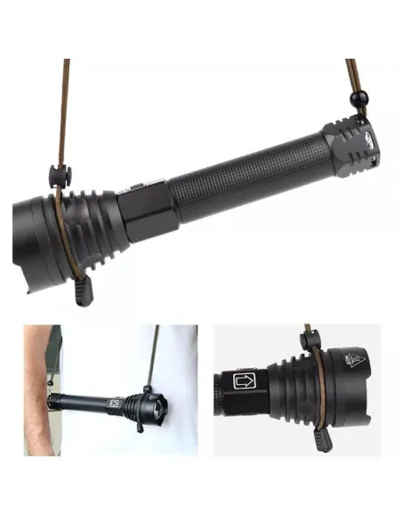 Lanterna MMC P90-2 LED CREE 6000 lm Profesional