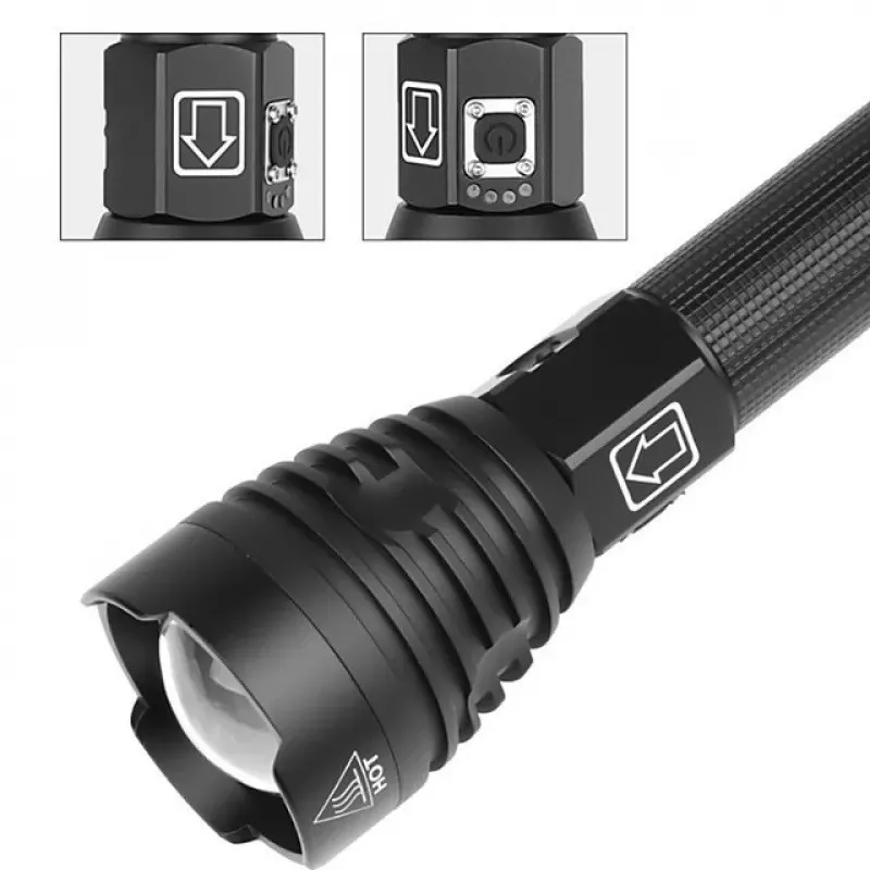 Lanterna MMC P90-2 LED CREE 6000 lm Profesional