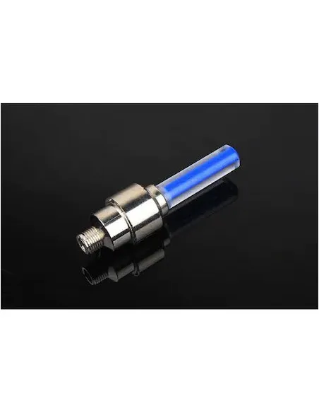 Set 2 capace ventil pentru auto, bicicleta sau motocicleta, cu led-uri colorate