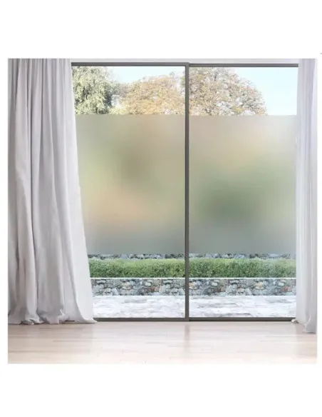 Folie autoadeziva alb mat 45 X 300 pentru geamuri
