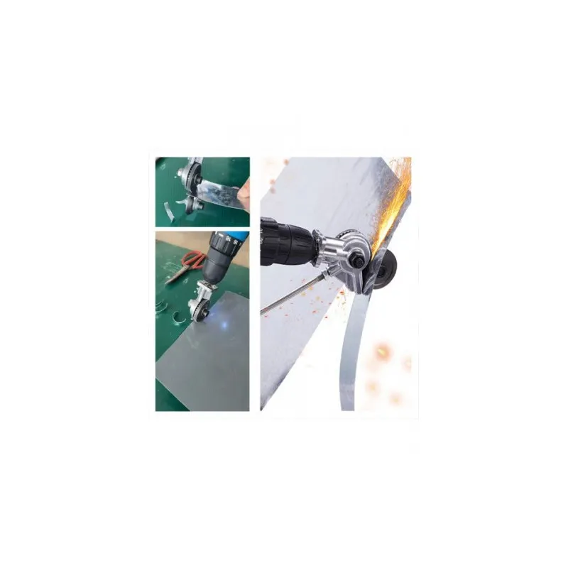 Adaptor bormasina pentru taiat tabla si materiale feroase
