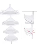 Etajera colt pentru baie multi corner shelf
