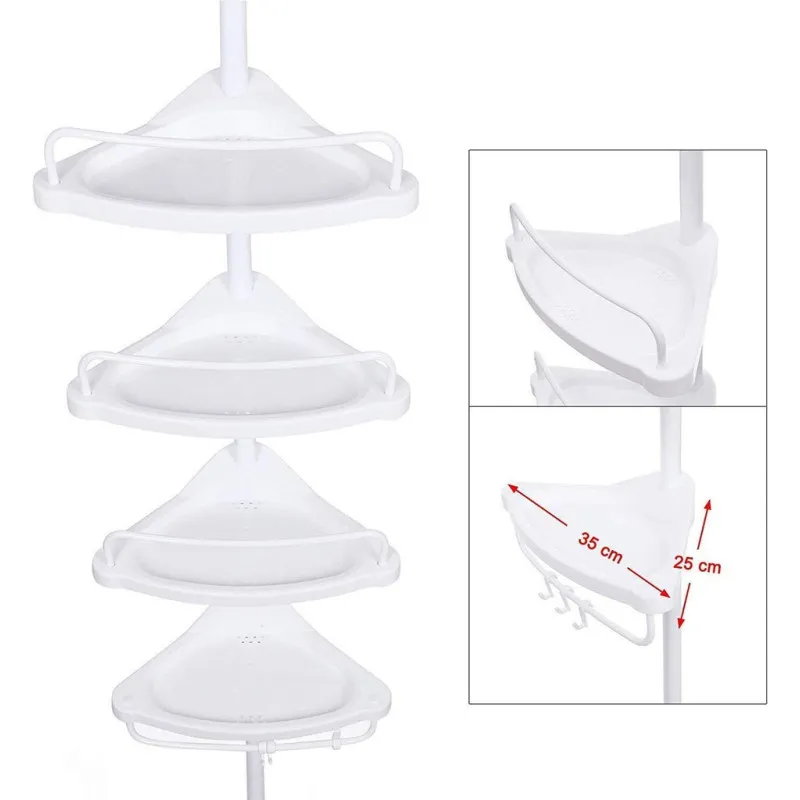 Etajera colt pentru baie multi corner shelf