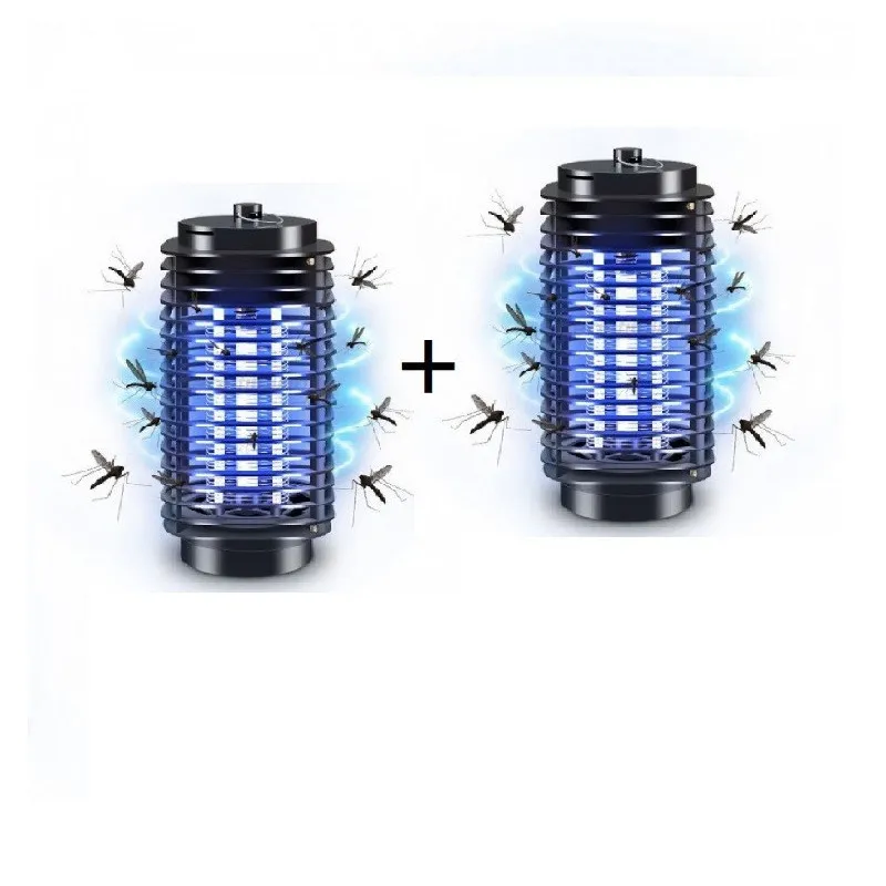 2 x Felinar electric UV importiva insectelor , Lampa Mosquito Killer hexagon