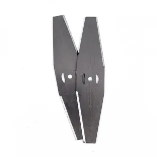 Set 2x lame metalice pentru motocoasa cu acumulatori 48 w