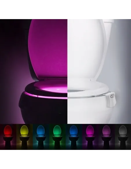 Lampa de toaleta colorata LIGHTBOWL red-mag.ro