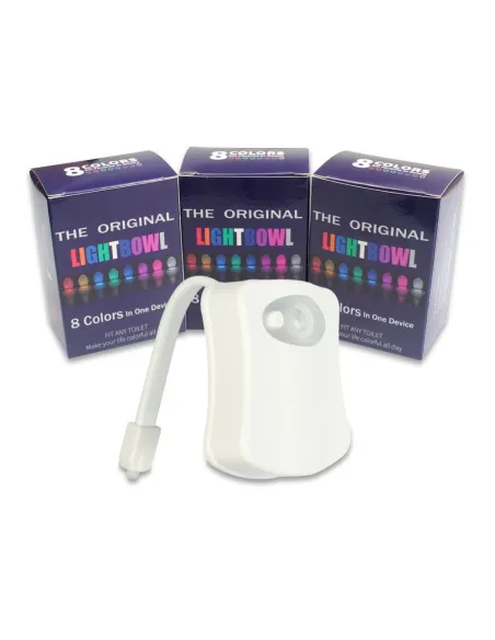 Lampa de toaleta colorata LIGHTBOWL red-mag.ro