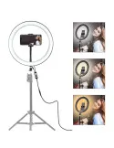 Lampa circulara cu suport selfie, 60W