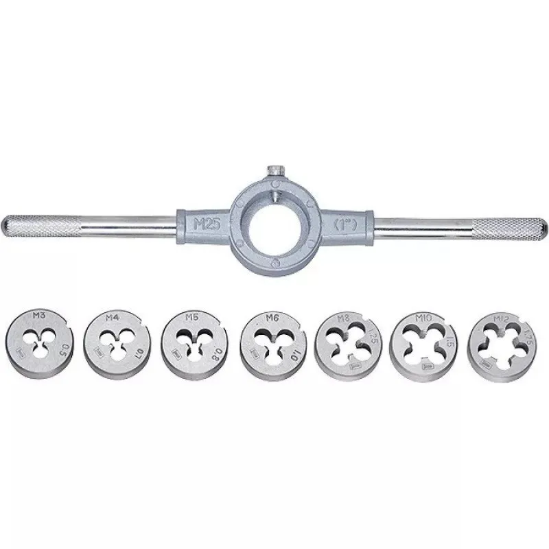 Set 8 filiere de mana cu suport M3-M12